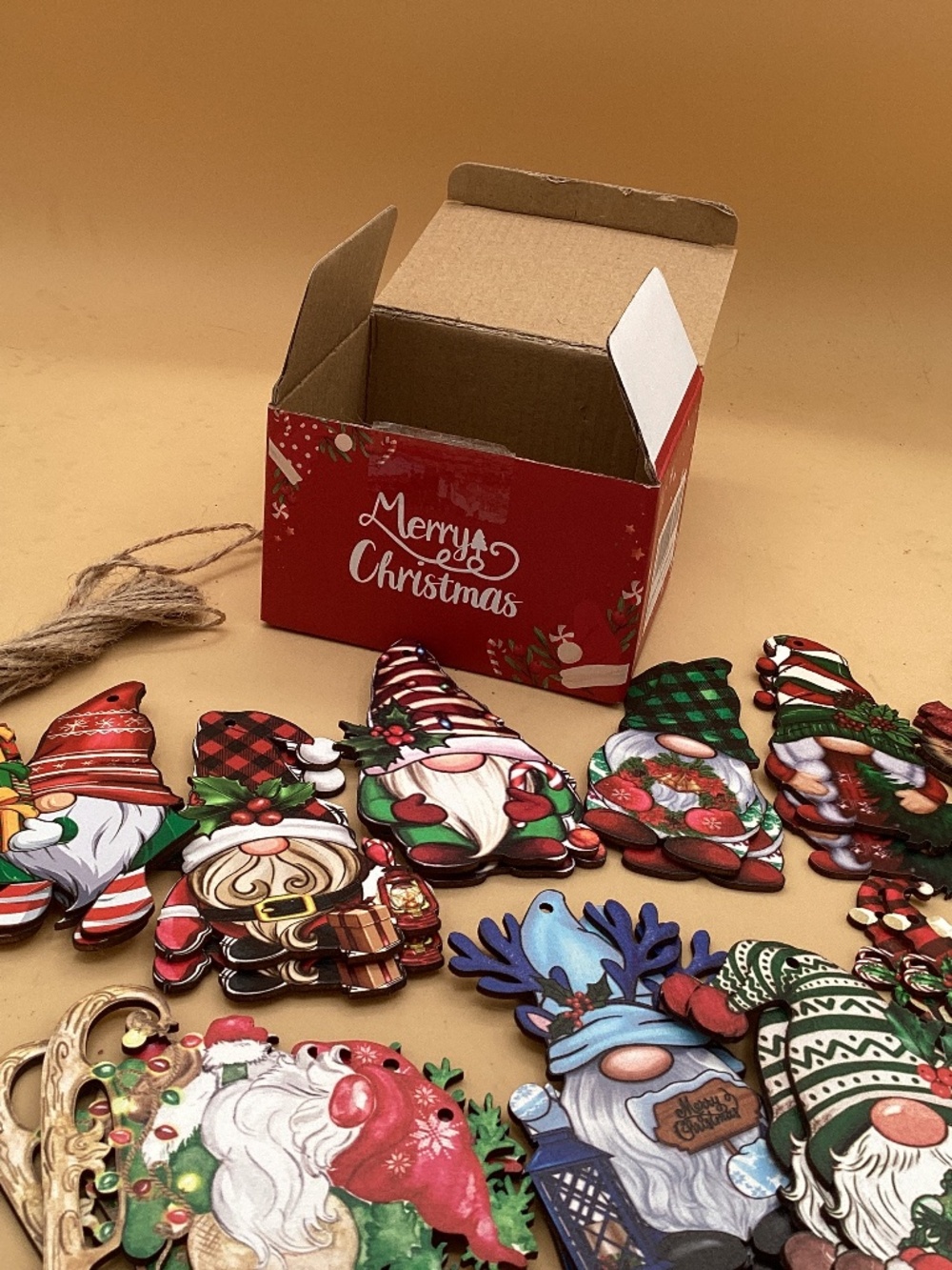 24 Piece Christmas Gnome Set